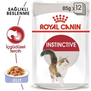 Royal Canin Pouch Instinctive Jöle İçerisinde Yaş Kedi Maması 85gr
