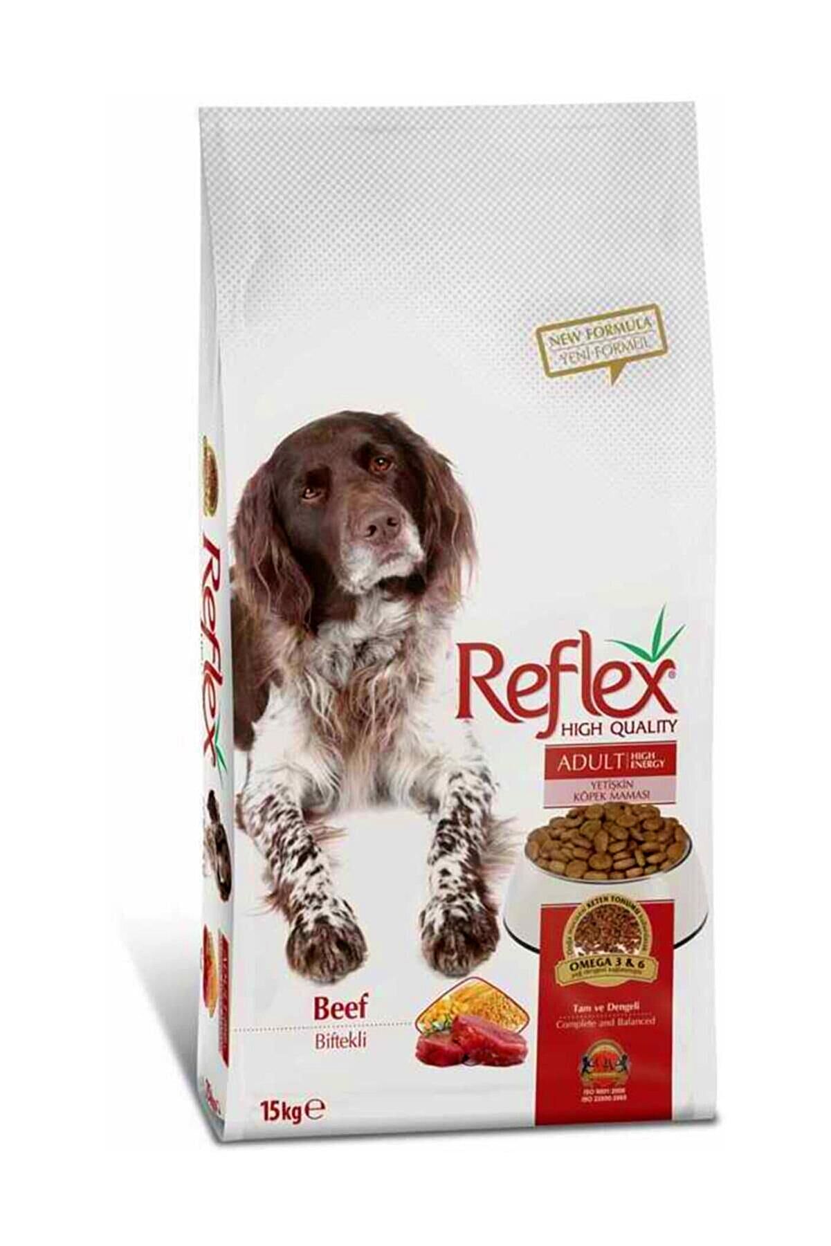 Reflex High Energy Biftekli Yetişkin Köpek Maması 15+1.5kg