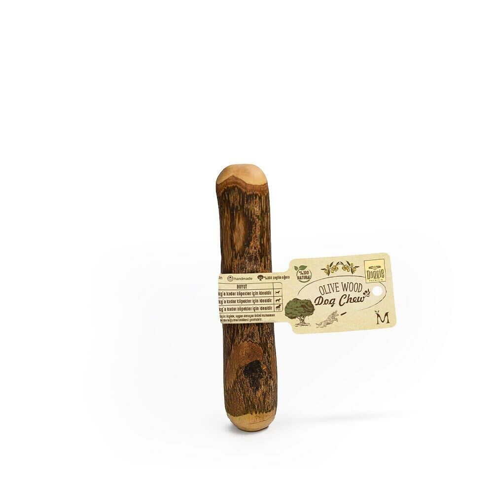 Doggie Doğal Zeytin Ağacı Çiğneme Oyuncağı Medium