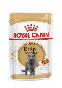 Royal Canin Pouch British Shorthair için Yaş Kedi Maması 85gr