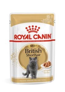 Royal Canin Pouch British Shorthair için Yaş Kedi Maması 85gr