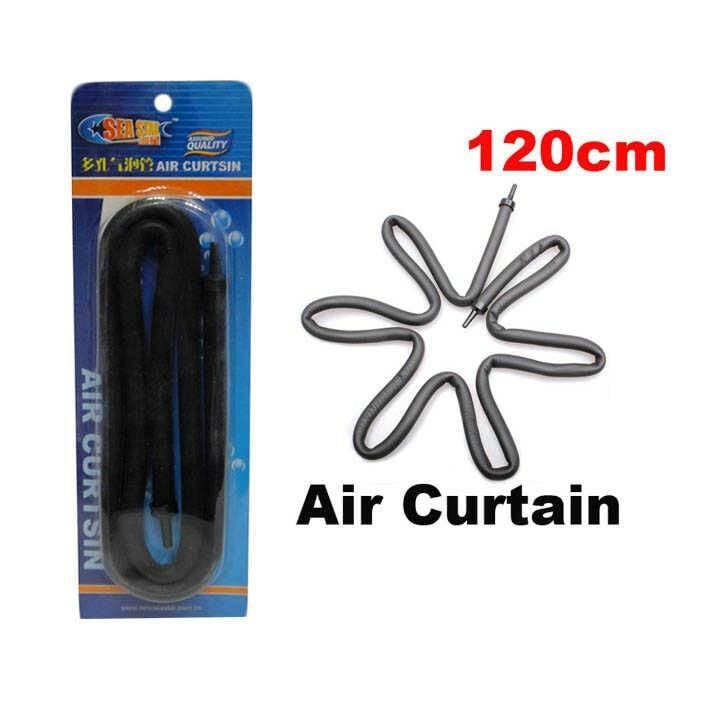 Seastar Hareketli Akvaryum Havataşı Siyah 48'' 120cm