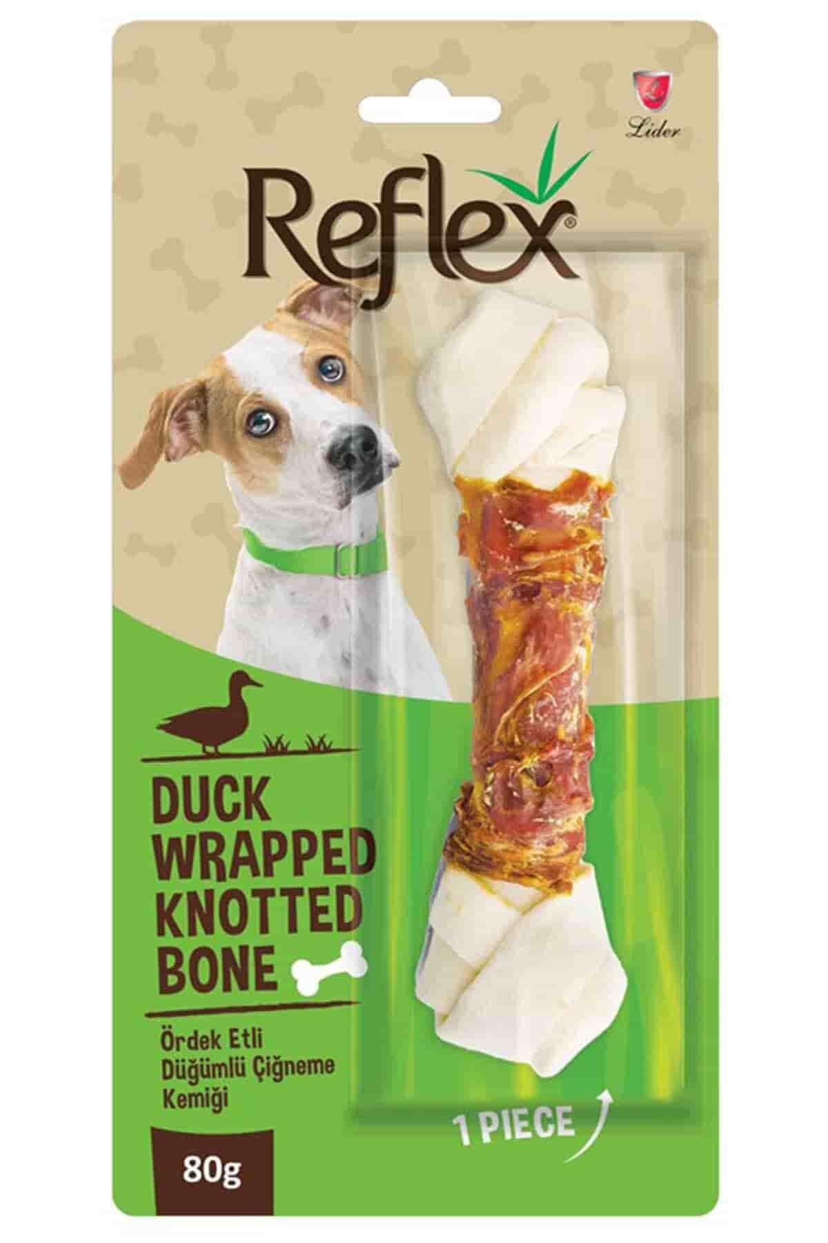 REFLEX ÖRDEK ETLİ DÜĞÜMLÜ KEMİK 80GR