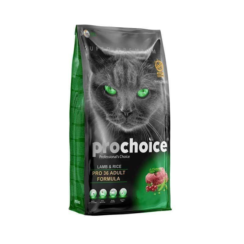 PROCHOICE CAT PRO36 ADULT LAMB & RICE 2KG