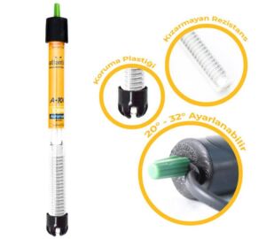 Atlantik Akvaryum Isıtıcı 100W
