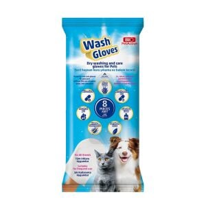 Bio PetActive Wash Gloves Kuru Yıkama ve Bakım Kesesi 8 Adet
