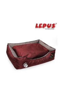 Lepus Dış Mekan Yatak Bordo XL