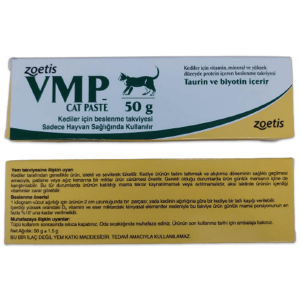 Zoetis VMP Cat Paste Taurin ve Biyotin Kedi Vitamin Macunu 50gr