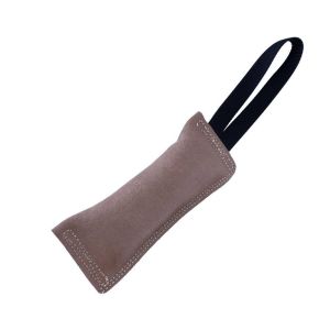 Doggie Süet Deri Köpek Isırma Yastığı Bej 6X25Cm
