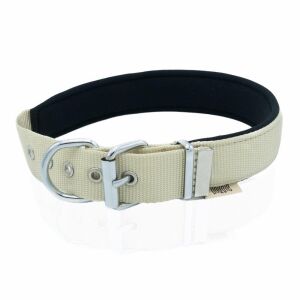 Doggie Konfor Dokuma Kemikli Boyun Tasması Haki 3X47-55Cm