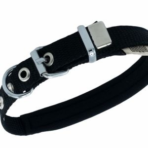 Doggie Konfor Dokuma Boyun Tasması Siyah 1,5X20-25Cm