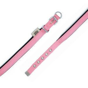 Doggie Konfor Dokuma Boyun Tasması Pembe 1,5X20-25Cm