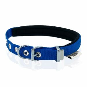 Doggie Konfor Dokuma Boyun Tasması Royalmavi 1,5X25-30Cm