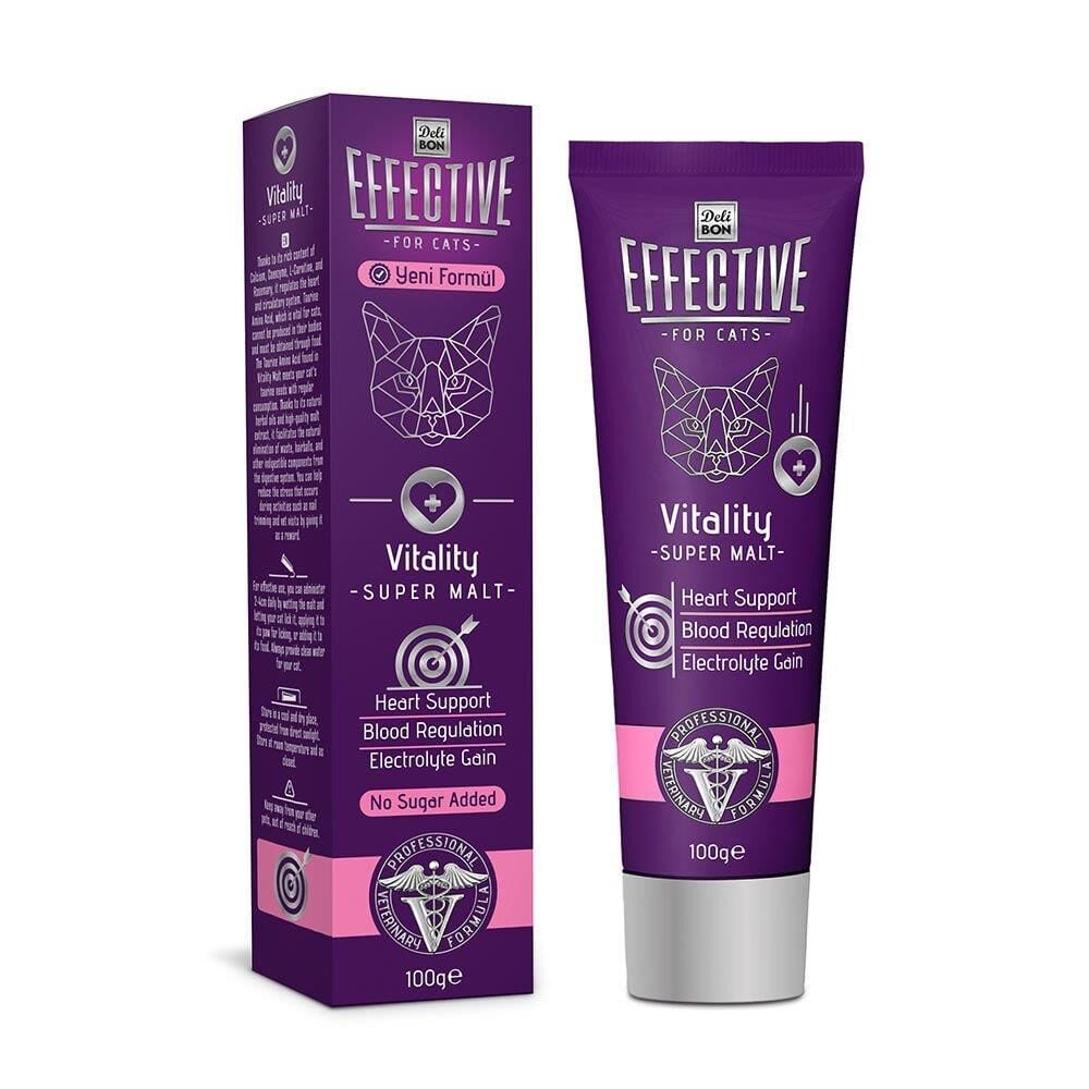 Delibon Effective Vitality Kedi Malt Macunu 100gr