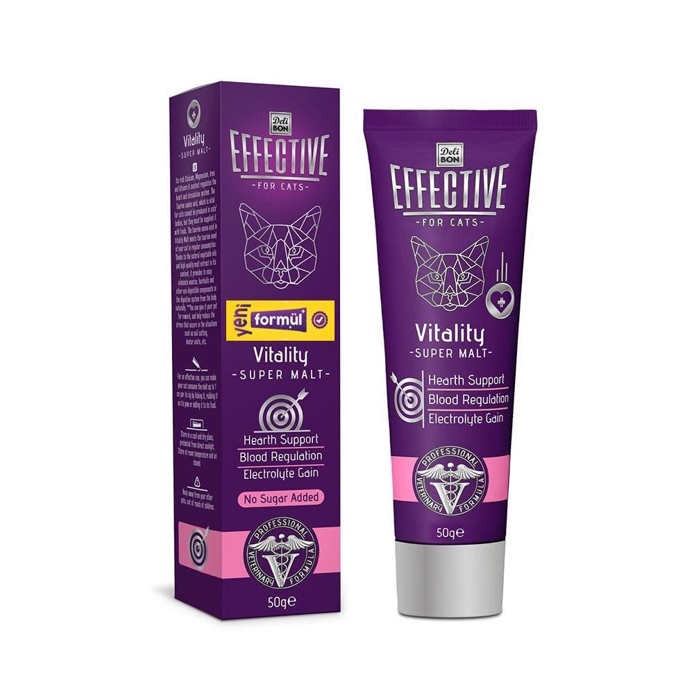 Delibon Effective Vitality Kedi Malt Macunu 50gr