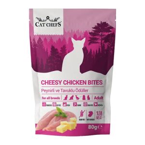 Cat Chefs Peynirli ve Tavuklu Tahılsız Kedi Ödülü 80gr