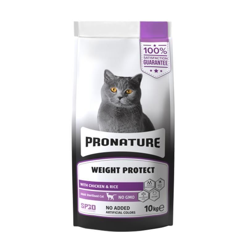 Pronature Tavuk Etli ve Pirinçli Kısırlaştırılmış Kedi Maması 10kg