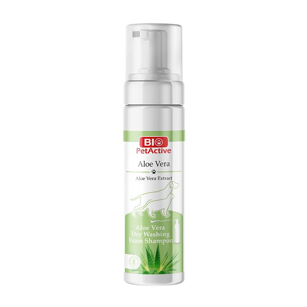 Bio Pet Active Kedi Köpek Aloe Vera Özlü Kuru Köpük Şampuan 200ml