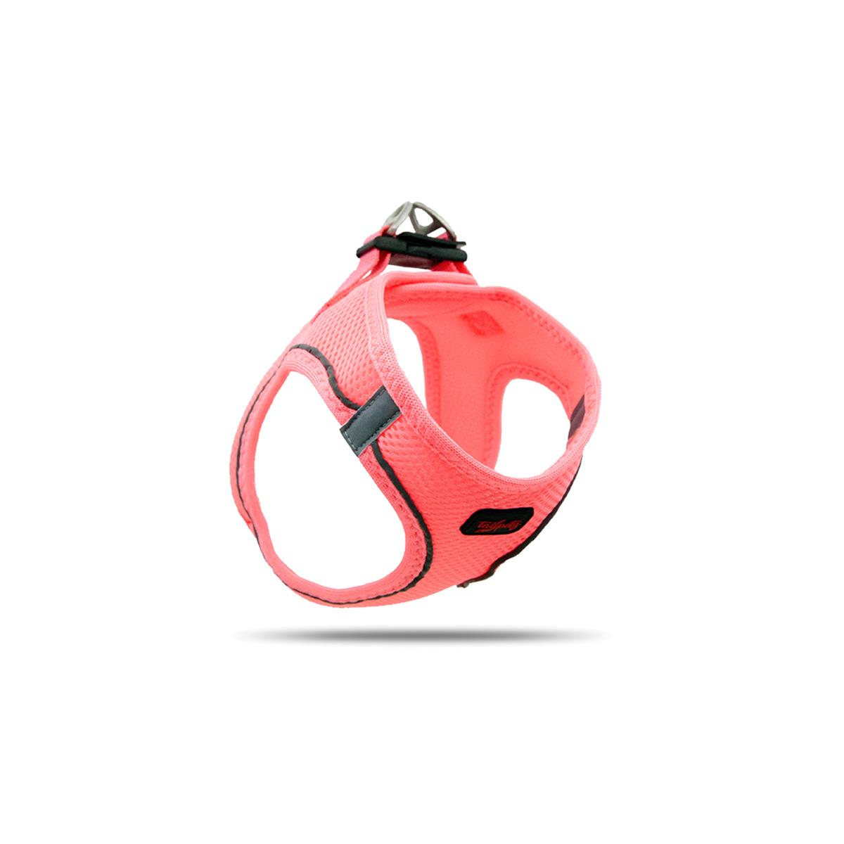 TAILPETZ AIR-MESH HARNESS NEO PINK S