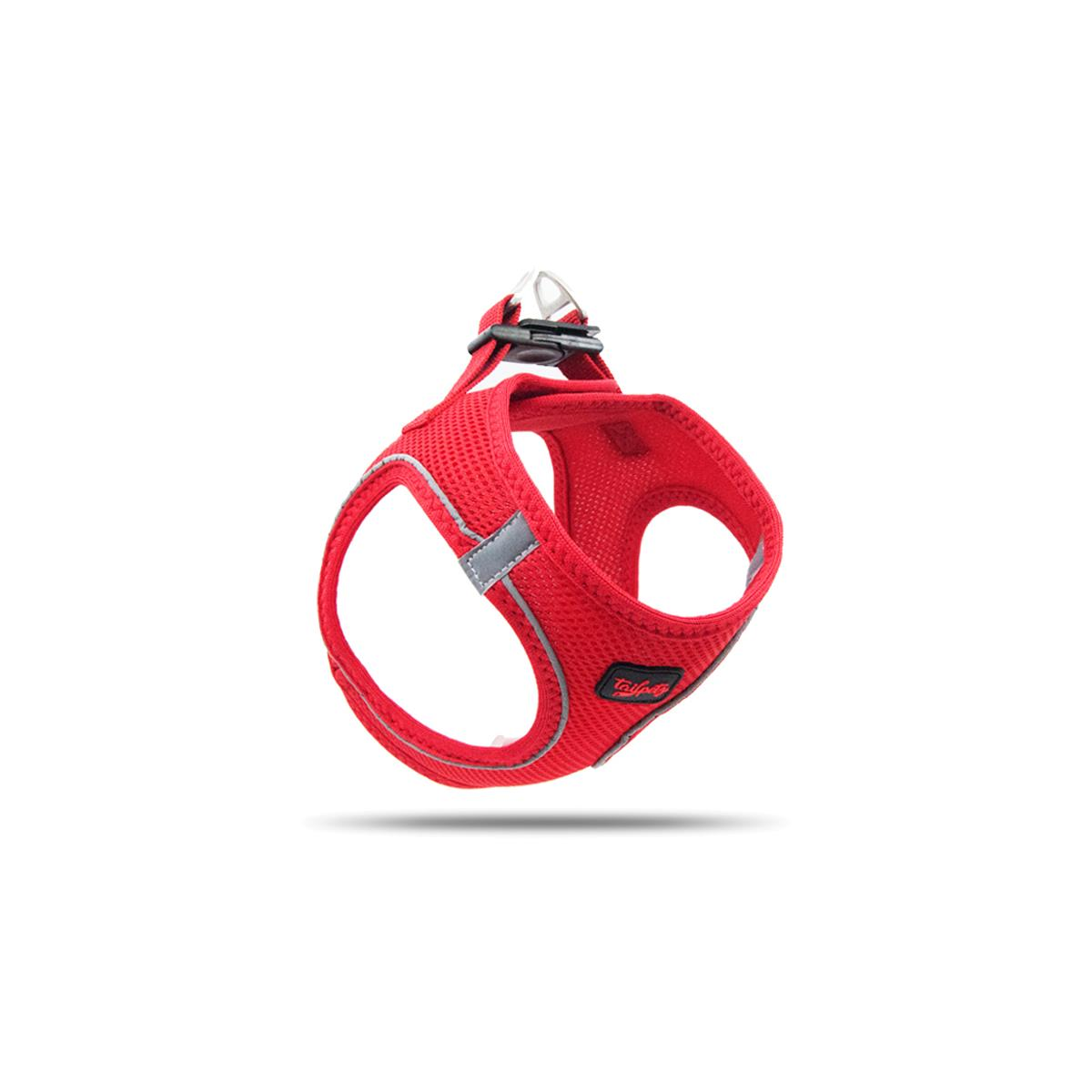 TAILPETZ AIR-MESH HARNESS RED L