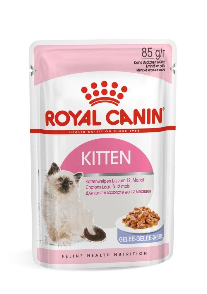 Royal Canin Pouch Kitten Jöle İçerisnde Yaş Yavru Kedi Maması 85gr