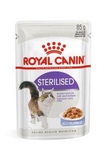 Royal Canin Pouch Sterilised Kısırlaştırılmış Kediler için Jöle İçerisnde Yaş Kedi Maması 85gr