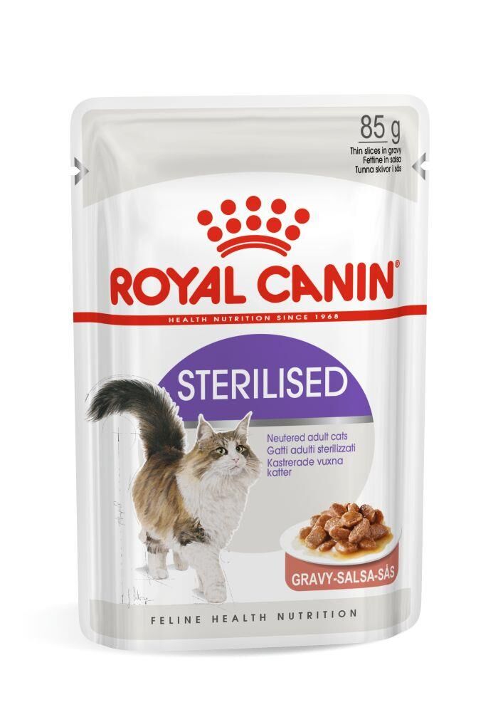Royal Canin Pouch Sterilised37 Kısırlaştırılmış Kediler için Yaş Kedi Maması 85gr