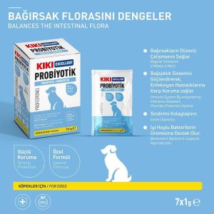 KIKI Köpek Probiyotik+Prebiyotik Saşe 7x1gr