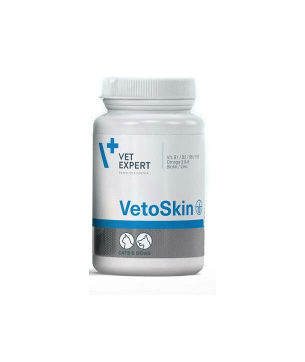 Vet Expert VetoSkin Köpek & Kedi Vitamin 90 Tablet