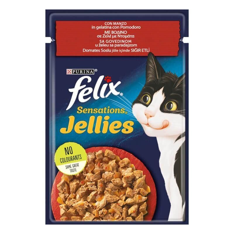 FELIX Sensations GiJ Beef&Tom 85gr