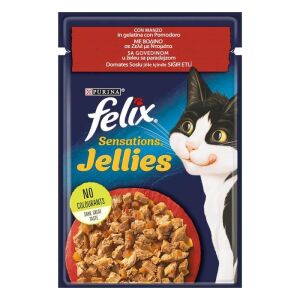 FELIX Sensations GiJ Beef&Tom 85gr