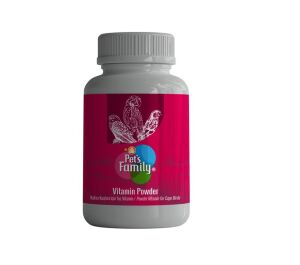 PETS FAMİLY VİTAMİN (KUŞLAR İÇİN TOZ VİTAMİN)100GR