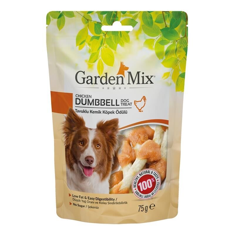 GardenMix Tavuklu Kemik Köpek Ödülü 75gr