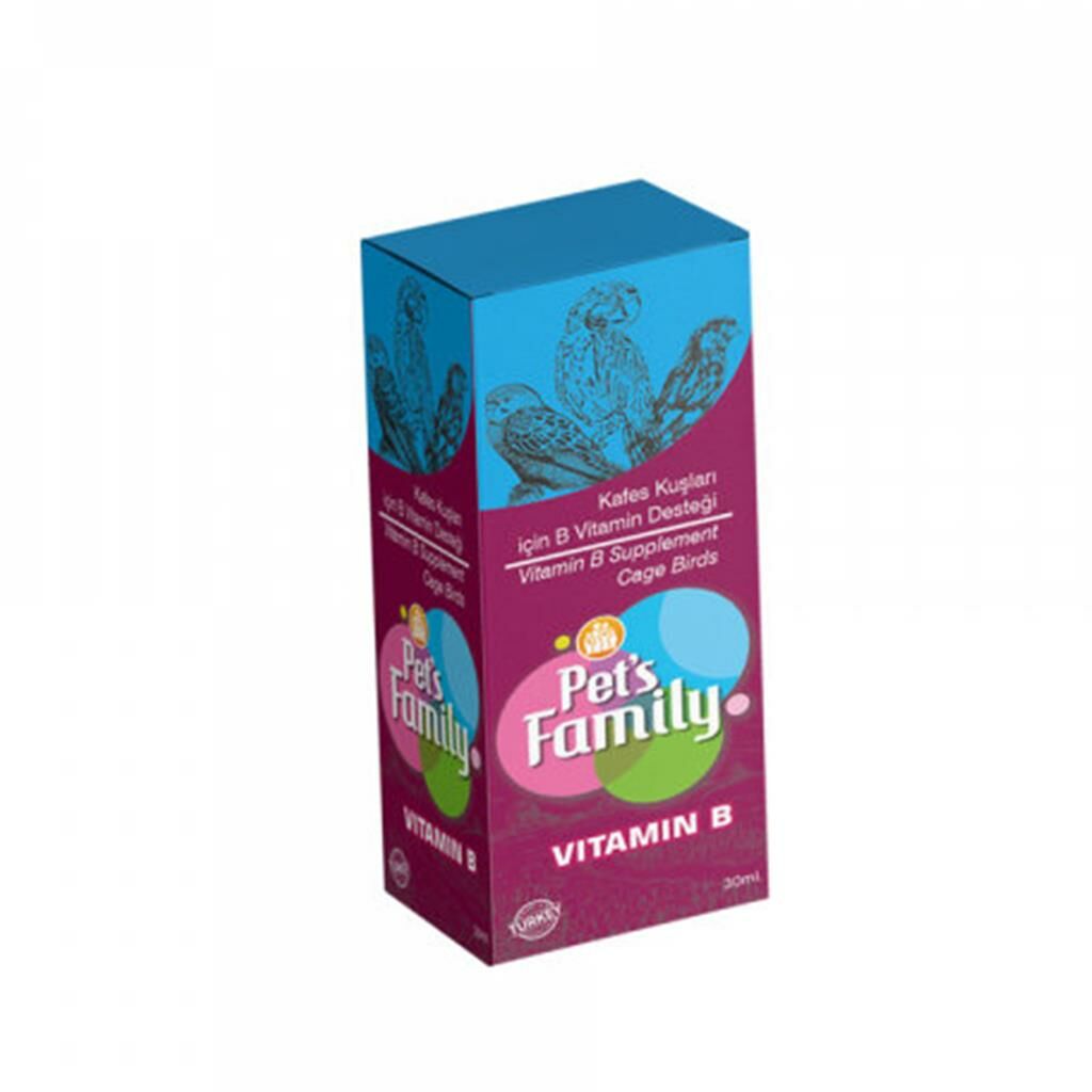PETS FAMİLY KUŞ-VİTAMİN B 30ML