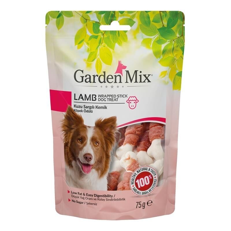 GardenMix Kuzu Sargılı Kemik Köpek Ödülü 75gr