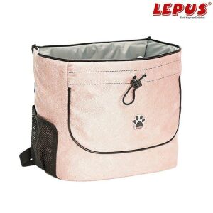 Lepus Ana Kucağı Kedi ve Köpek Taşıma Çantası 20x25x27cm (Pembe)