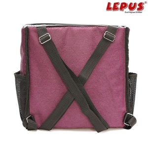 Lepus Ana Kucağı Kedi ve Köpek Taşıma Çantası 20x25x27cm (Mor)