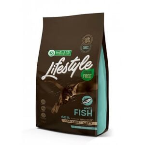 Natures Protection Lifestyle Tahılsız Beyaz Balıklı Yetişkin Kedi Maması 1.5kg