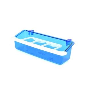 IZGARALI LÜX YEMLİK MAVİ 15cm