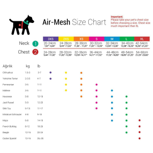 AIR-MESH HARNESS SALMON S