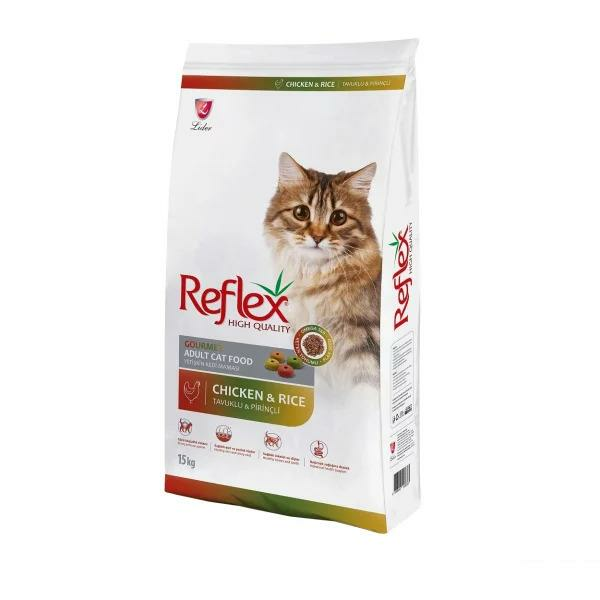 Reflex Multicolor Renkli Tavuklu Yetişkin Kedi Maması 15KG