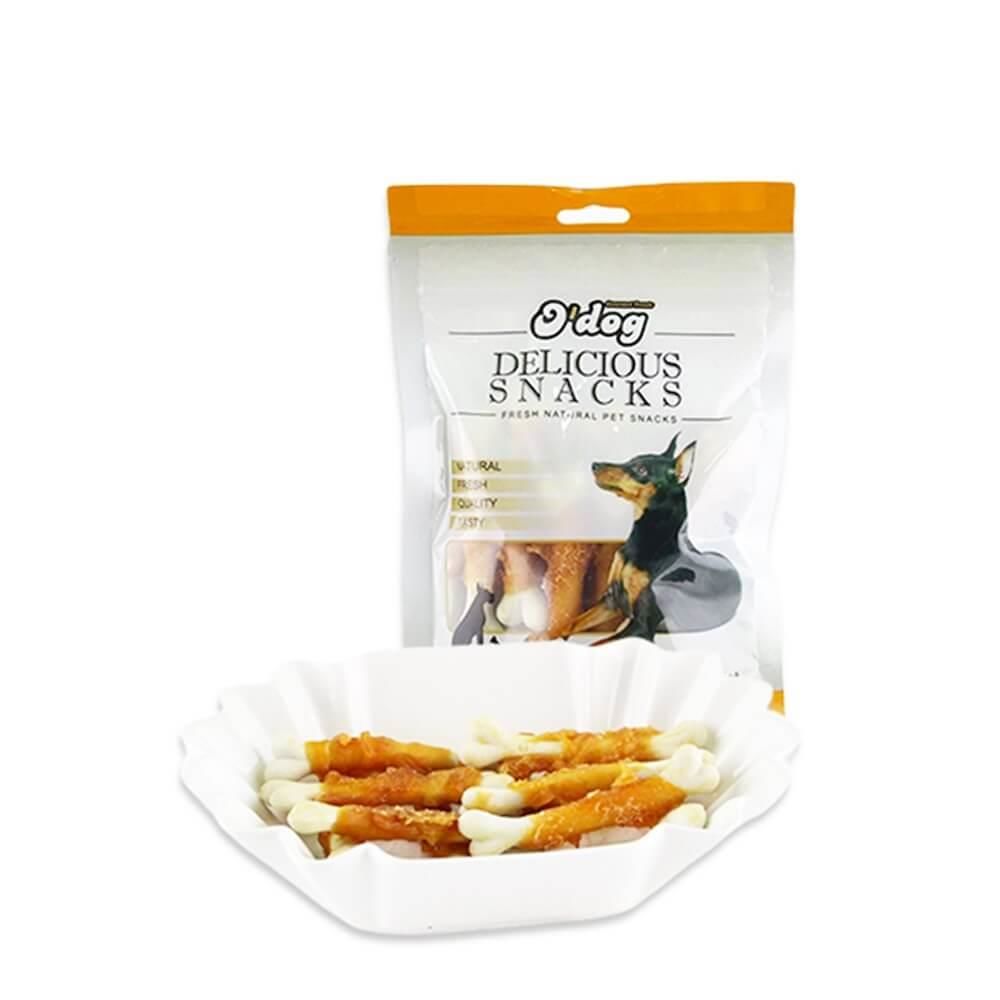 O Dog Tavuklu Sargılı Kemik Köpek Ödülü 100 Gr