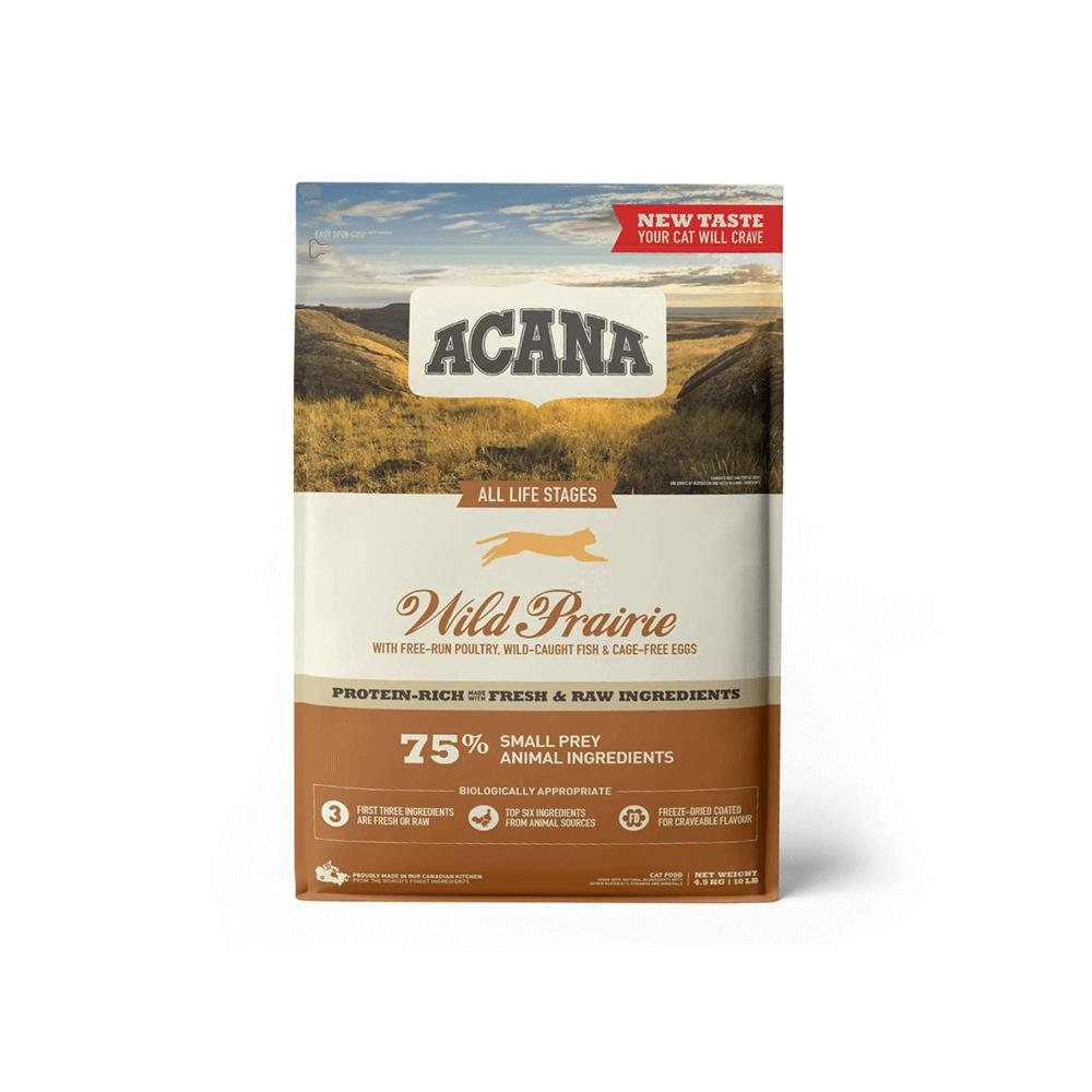 Acana Wild Prairie Tavuklu ve Balıklı Tahılsız Kedi Maması 4.5kg