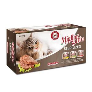 Miglior Gatto Ezme Kısır Kedi Konservesi 6x100gr