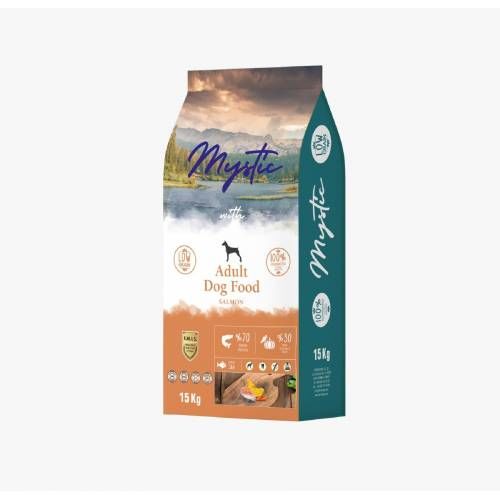 Mystic Düşük Tahıllı Somonlu Yetişkin Köpek Maması 15kg