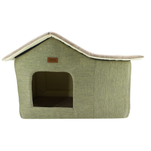 Lepus Cabin Kulübe Yatak Haki 55x35x45cm