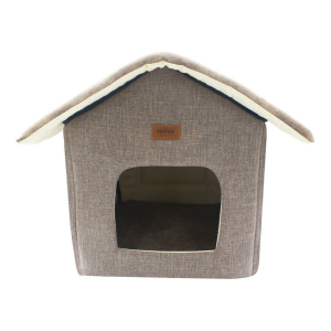 Lepus Shack House Yatak Bej 35x35x40cm