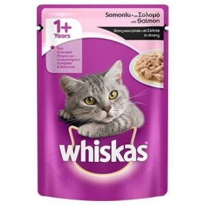Whiskas Pouch Somonlu Yetişkin Kedi Konservesi 100gr