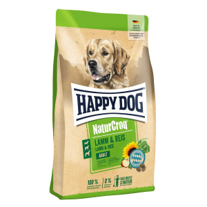 Happy Dog NaturCroq Kuzulu ve Pirinçli Yetişkin Köpek Maması 15kg