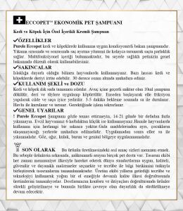 Purele Eccopet Ekonomik Pet Bakım Şampuanı 400ml
